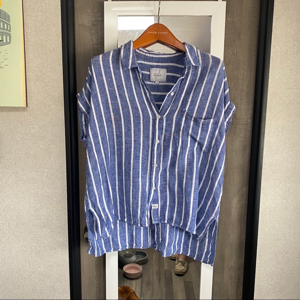 Rails Mia Arles Stripe Tee - image 1